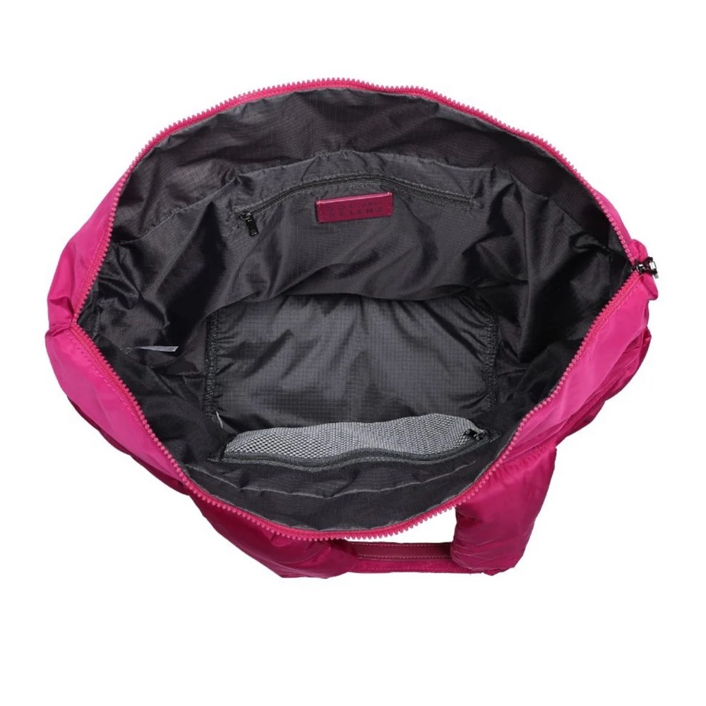Sol and Selene intuition east west tote Magenta NWT - quilted puffer bag - Picture 4 of 7